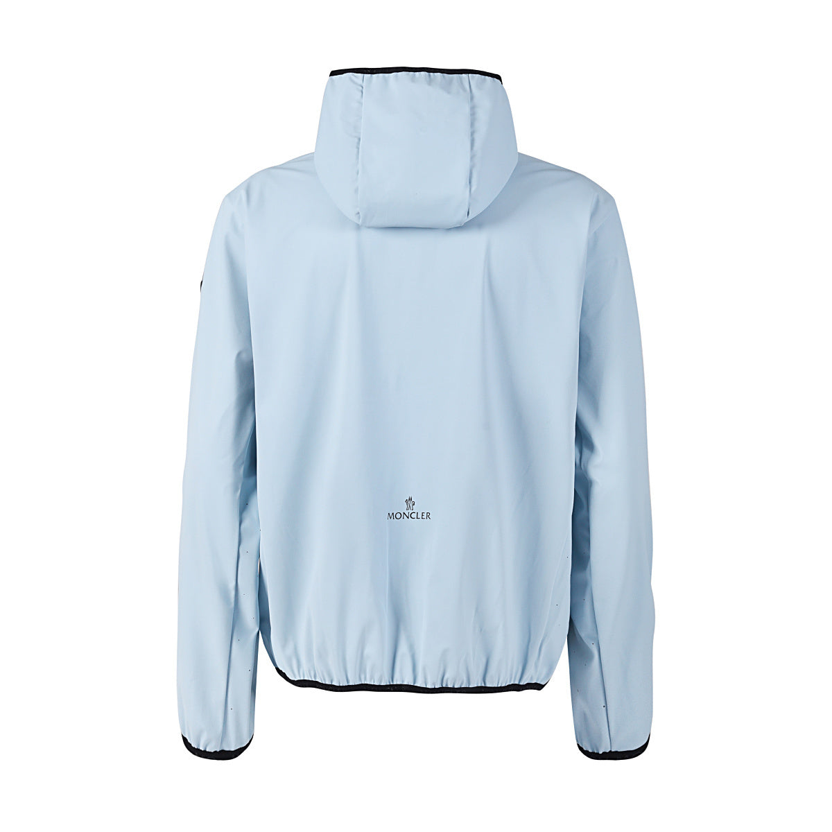 lightweight technical hooded jacket – ice blue