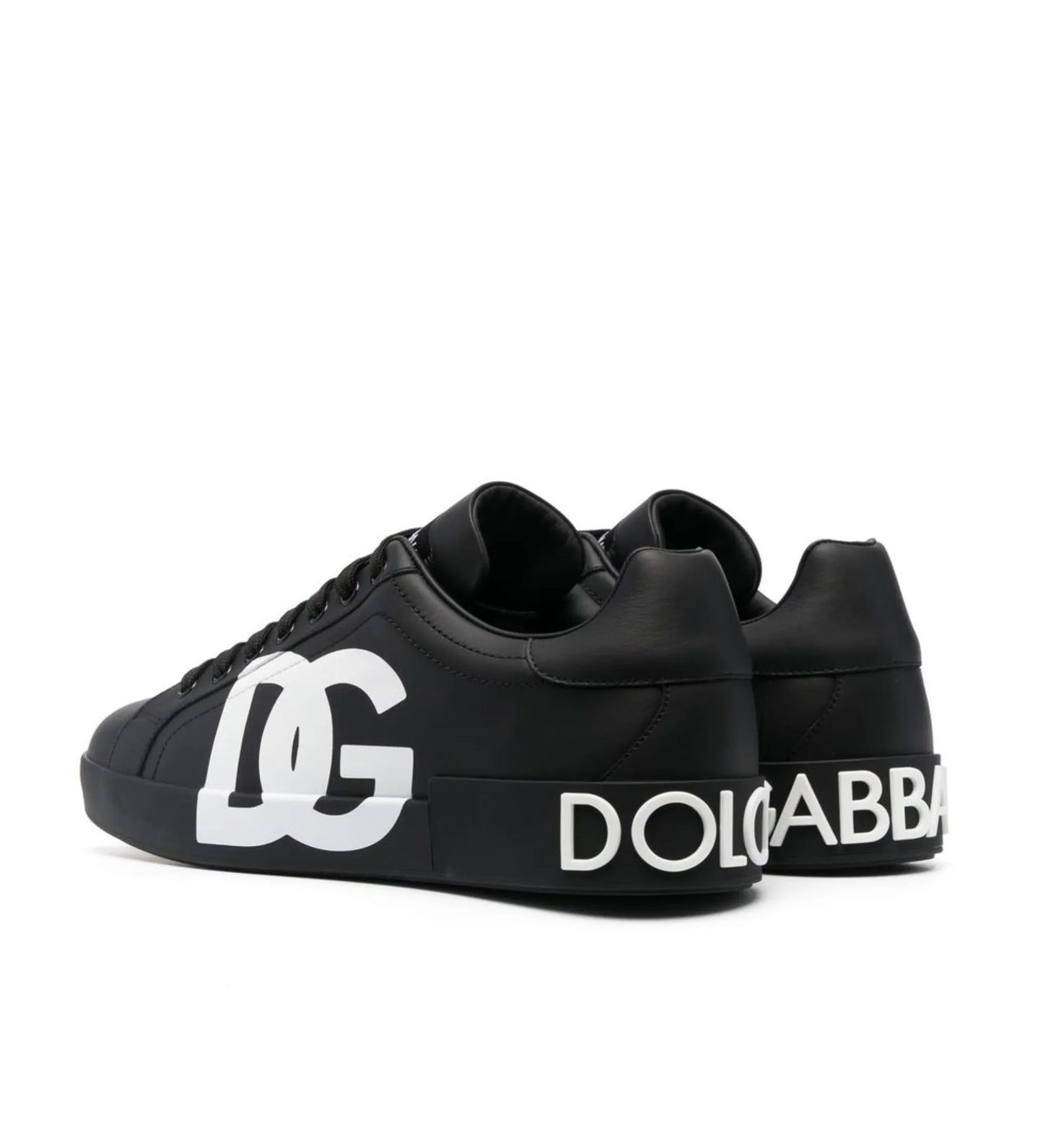 portofino logo-print sneakers