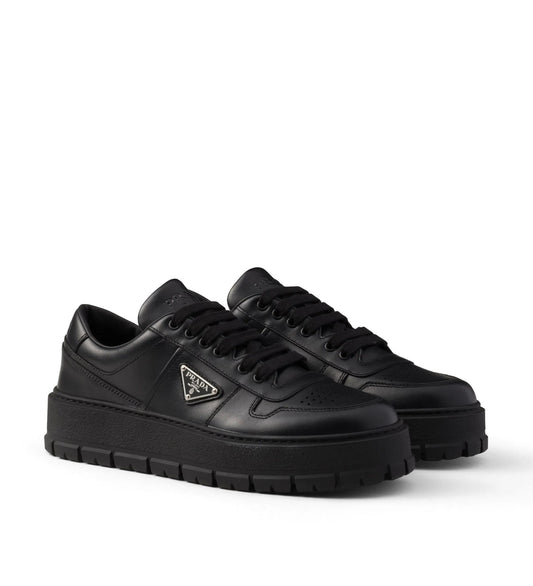Monochrome Chunky Sole Sneakers
