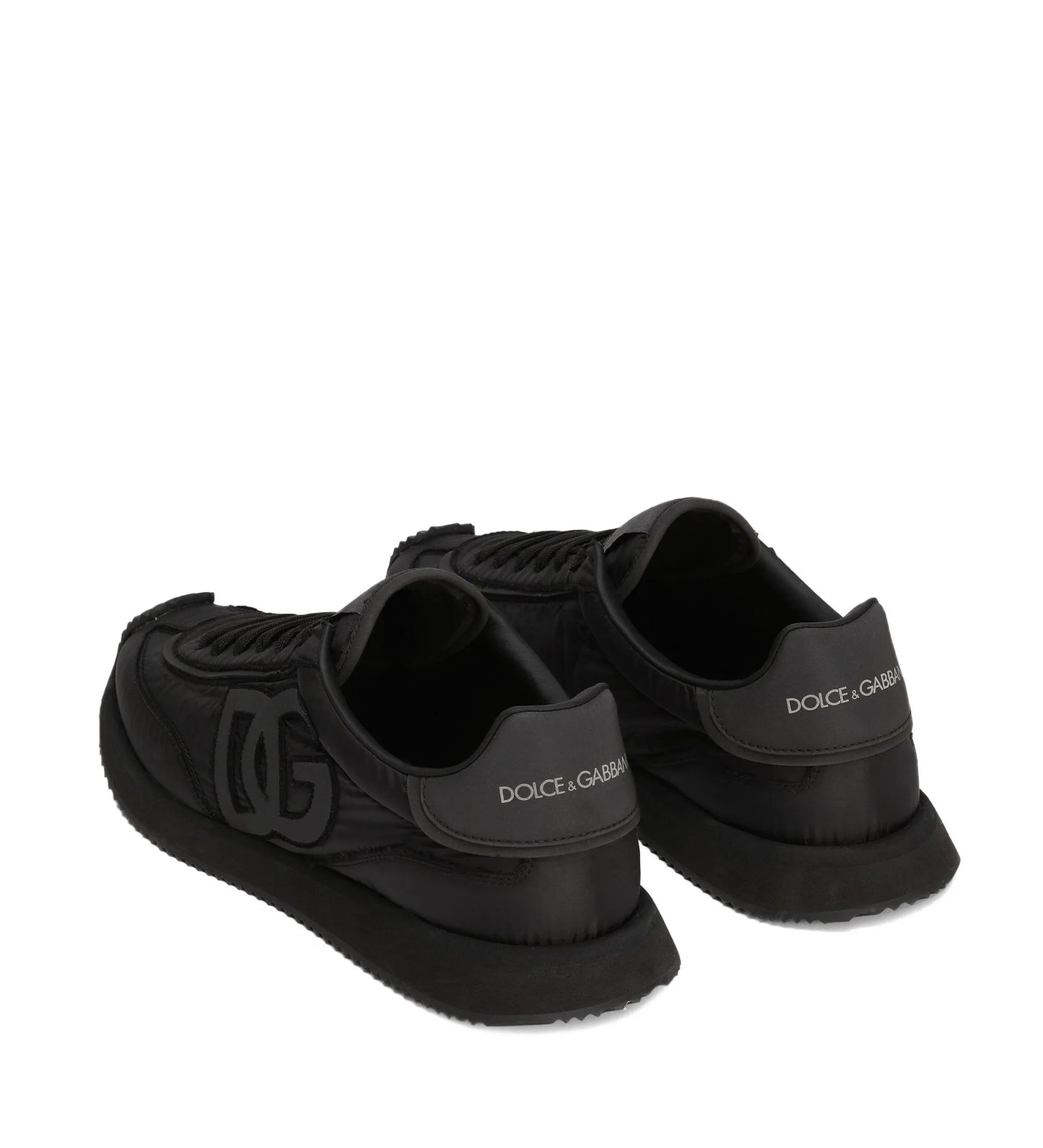 logo-embellished panelled sneakers