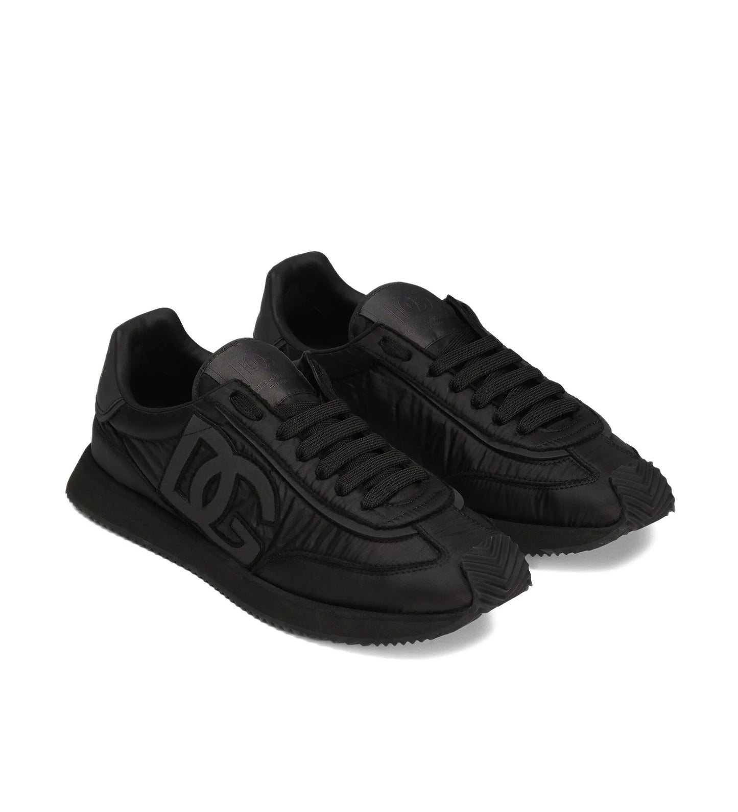 logo-embellished panelled sneakers