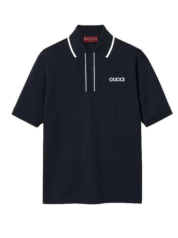gucci classic logo polo shirt