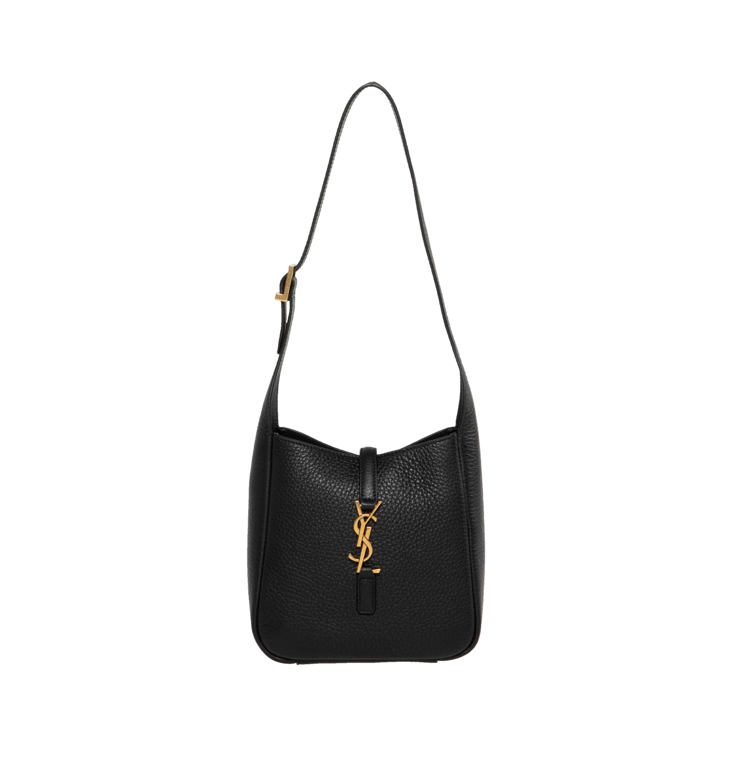 le 5 a 7 grained leather bag