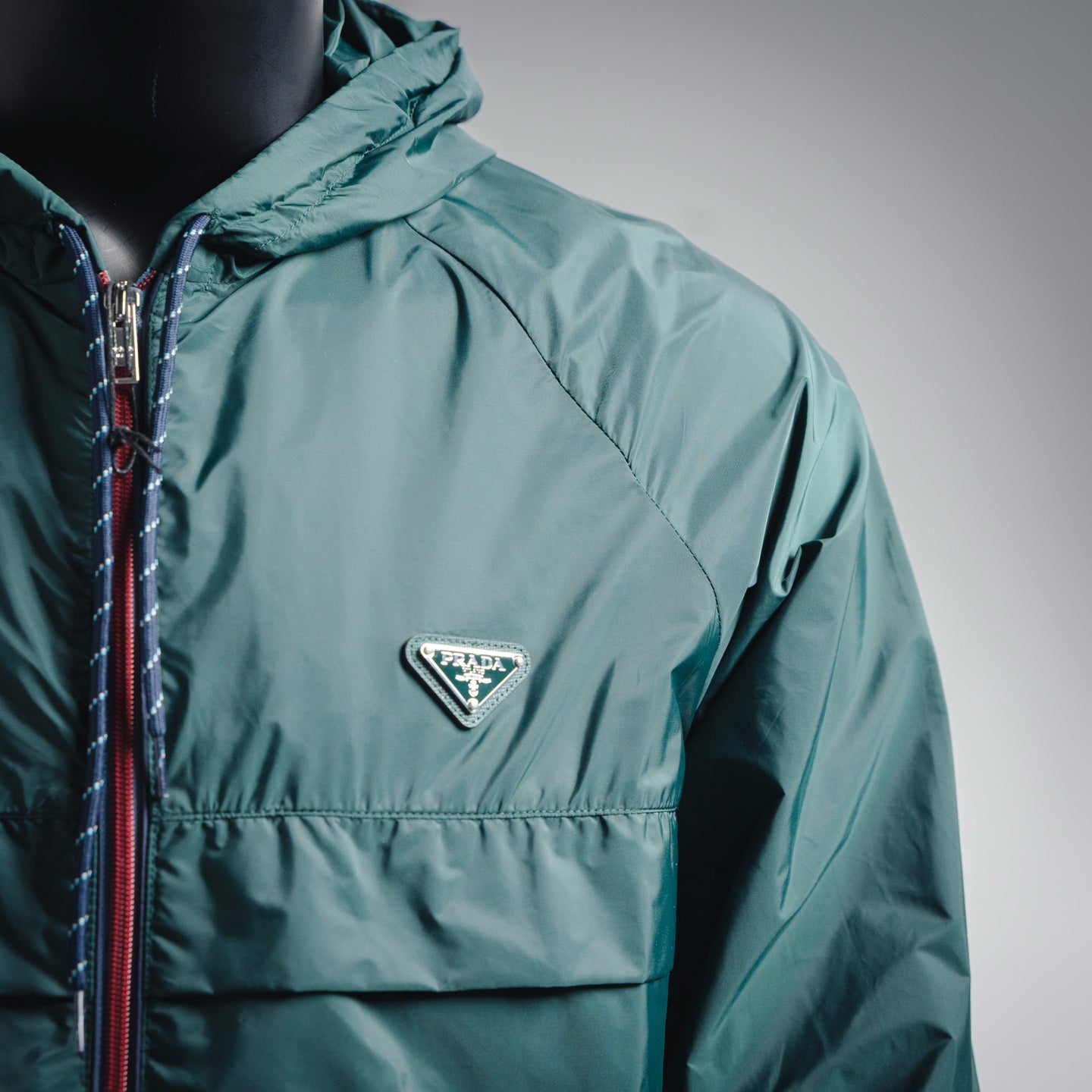 prada re-nylon hooded jacket