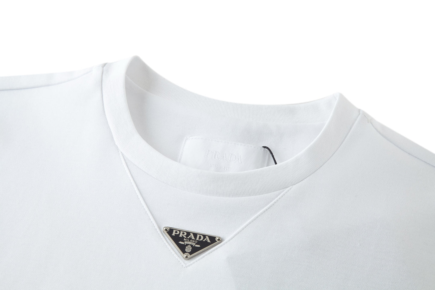 prada milano signature t-shirt