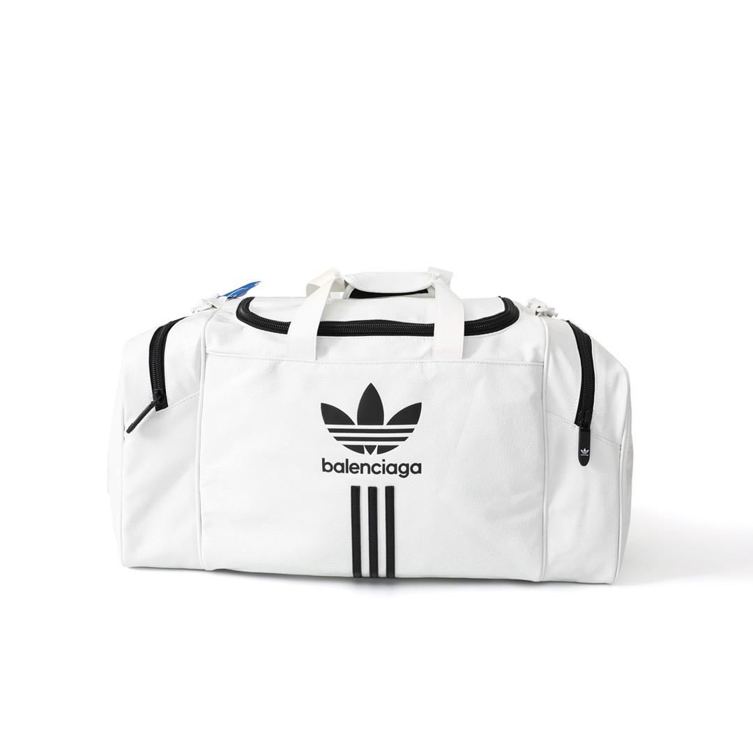 balenciaga x adidas oversized sport duffle bag