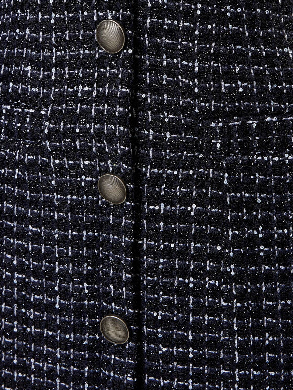 sequined mini dress