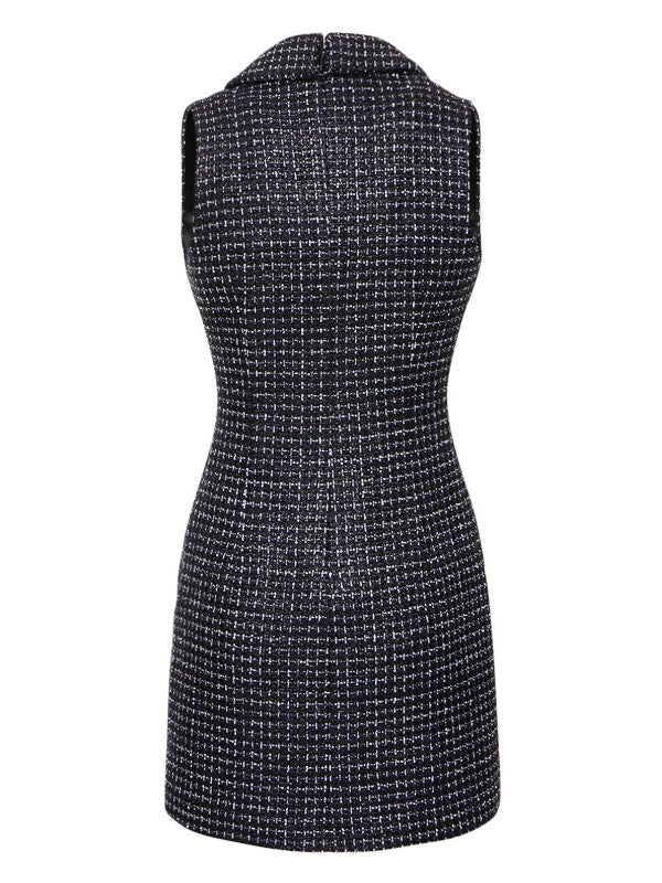 sequined mini dress
