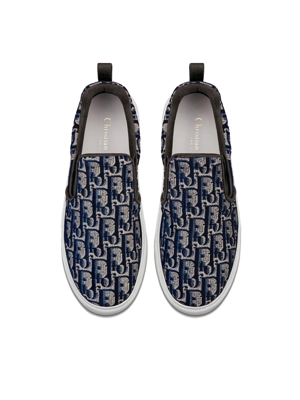 solar black slip on sneakers