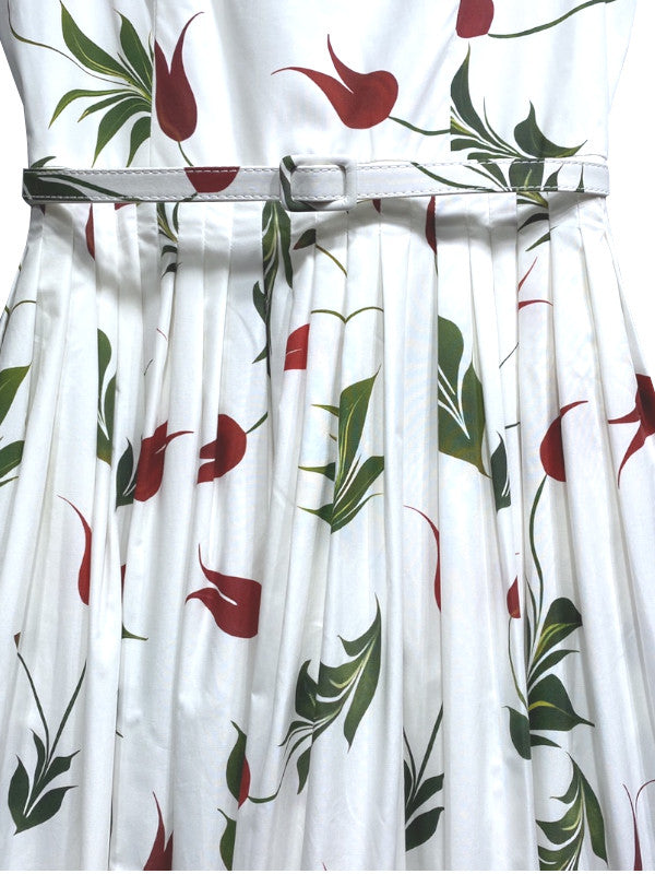 tulip midi dress