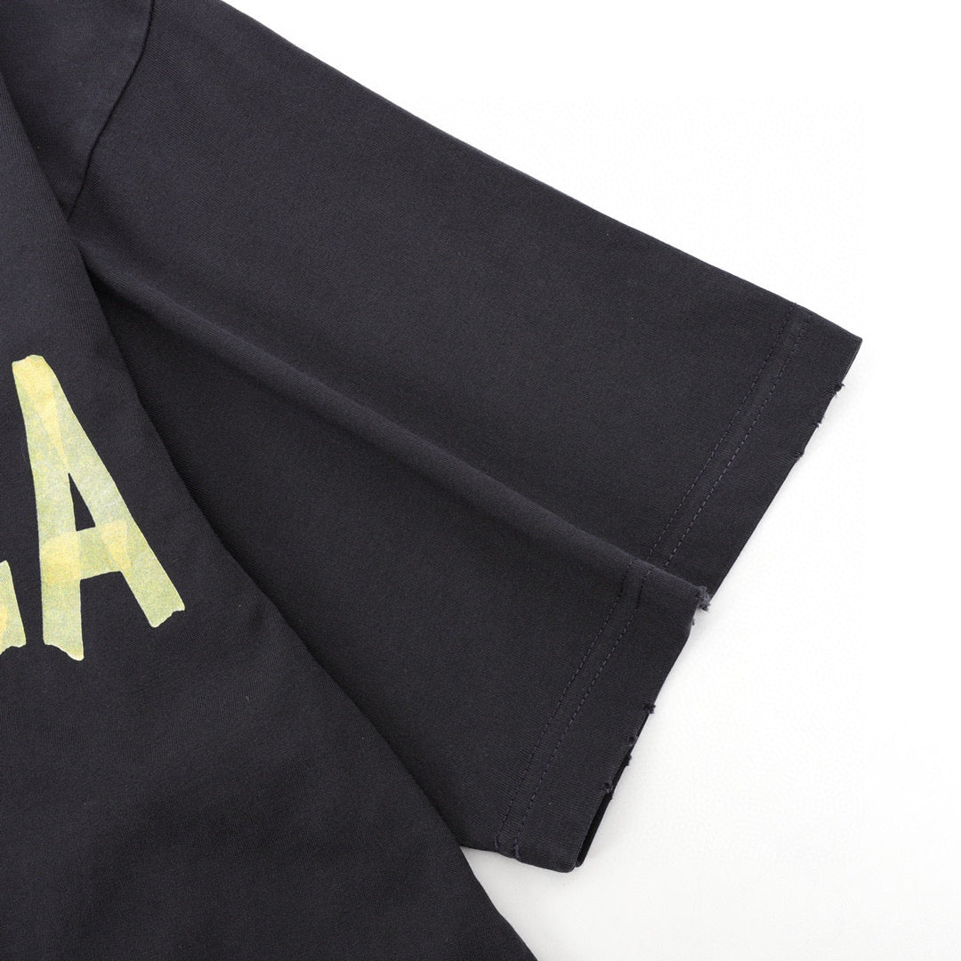 tape logo double-sided t-shirt