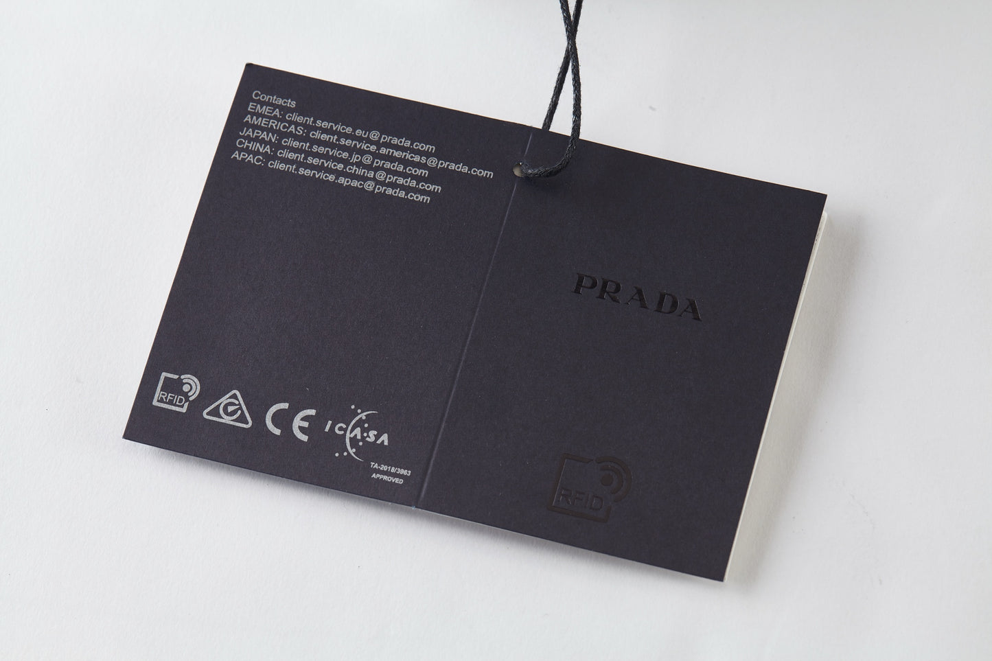 prada milano signature t-shirt