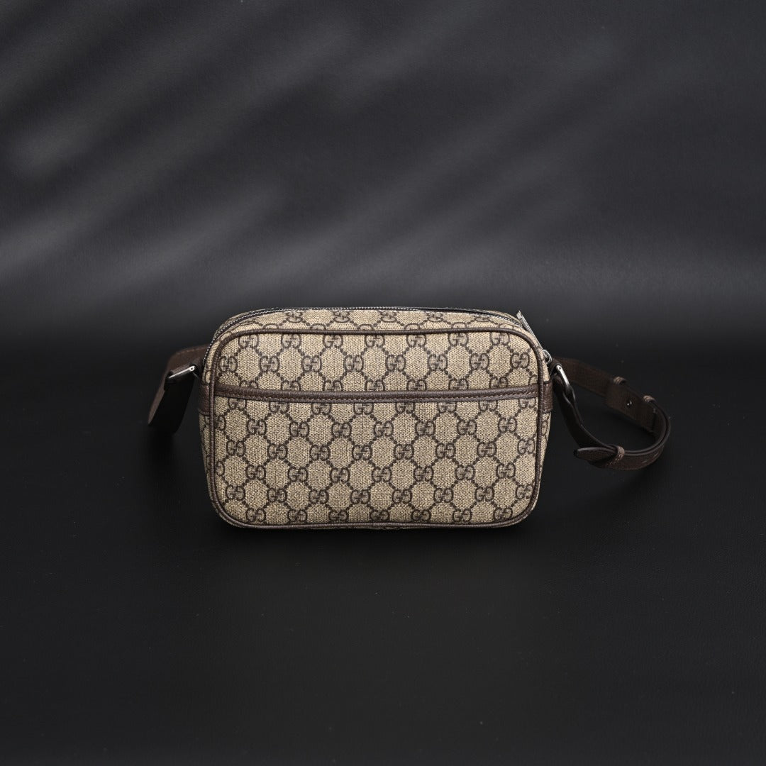 embossed leather crossbody bag