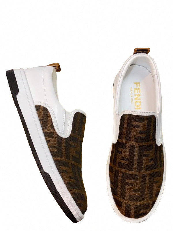fendi slip-on sneakers