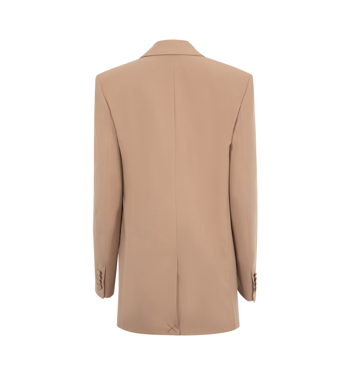 single-breasted silk blazer