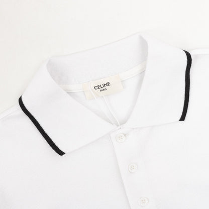 Triomphe Cotton Piqué Polo Shirt