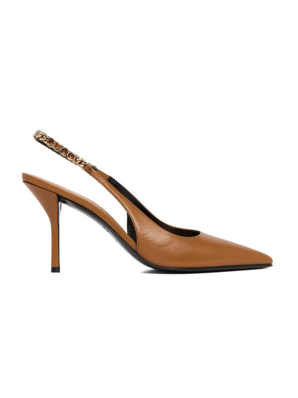brown signoria pumps