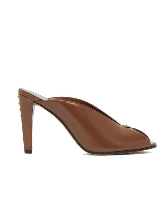 Brown Filo Mules