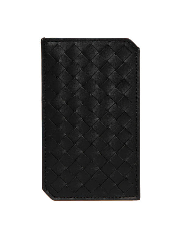 intrecciato piccolo vertical card case