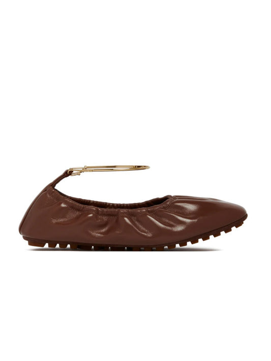 Brown FF Ballerinas