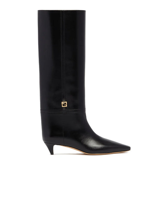 Black FFold Boots