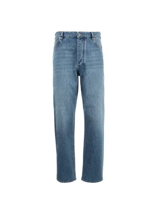Vintage Indigo Straight Jeans