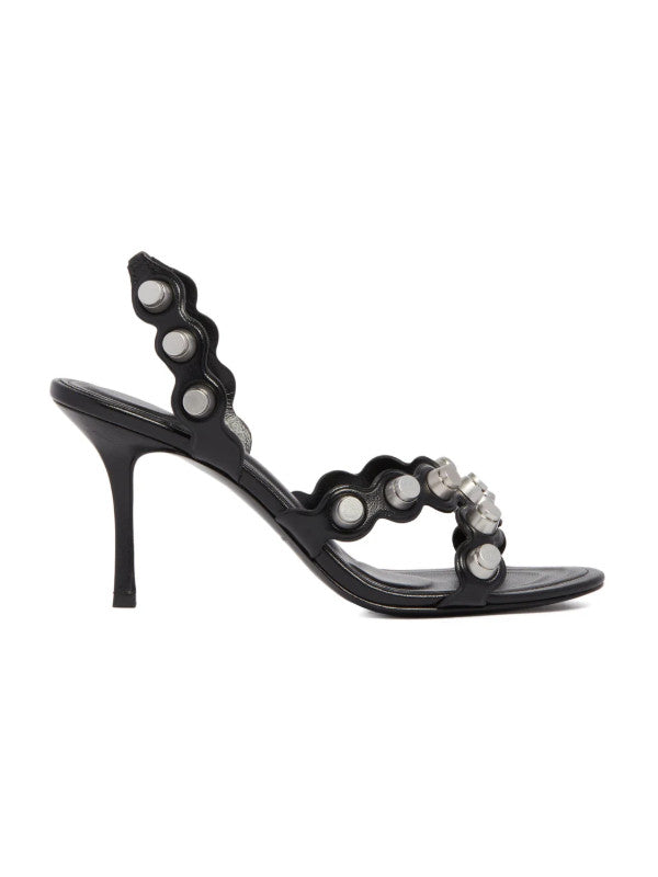 black riot sandals