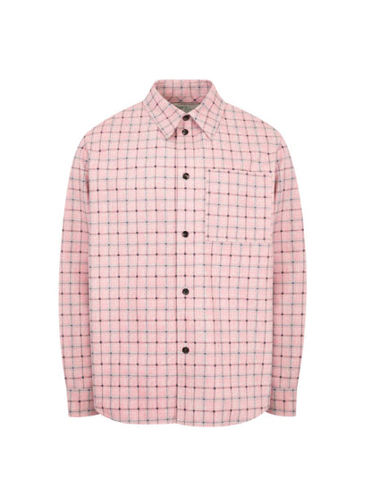 Printed Leather Shirt