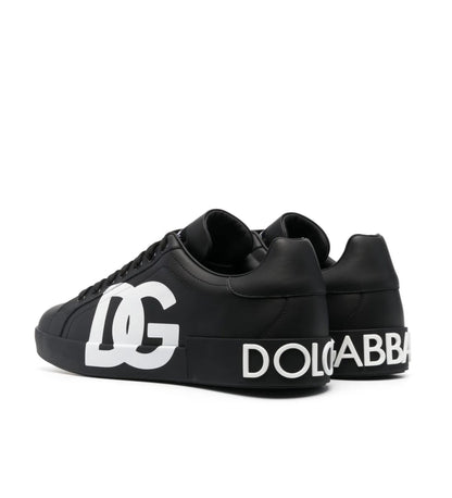 Portofino logo-print sneakers
