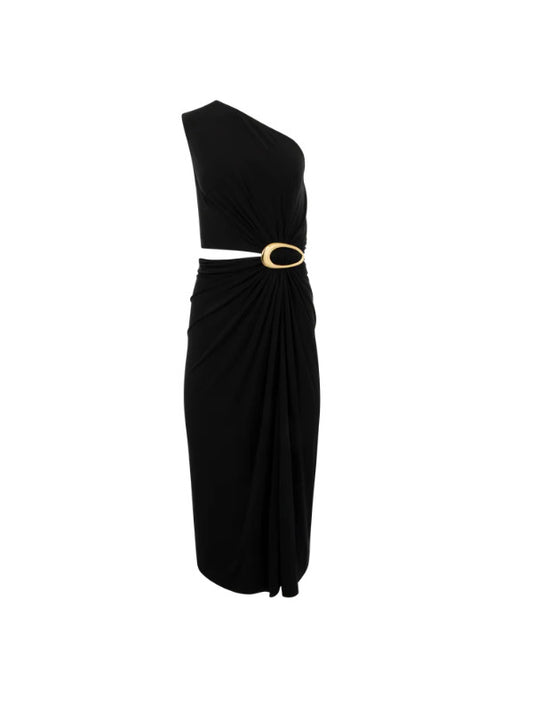 Asymmetrical  Jersey Dress
