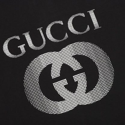 Crystal GG Logo Cotton T-Shirt