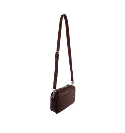 Small Intrecciato Camera Bag
