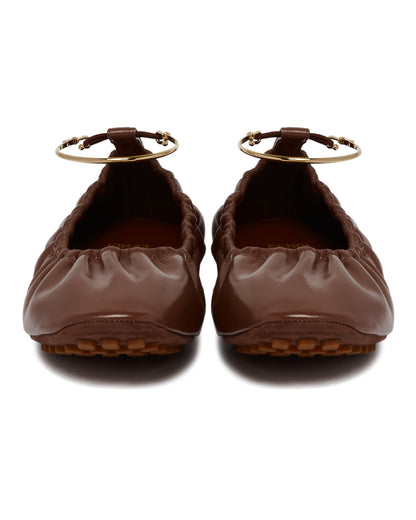 Brown FF Ballerinas