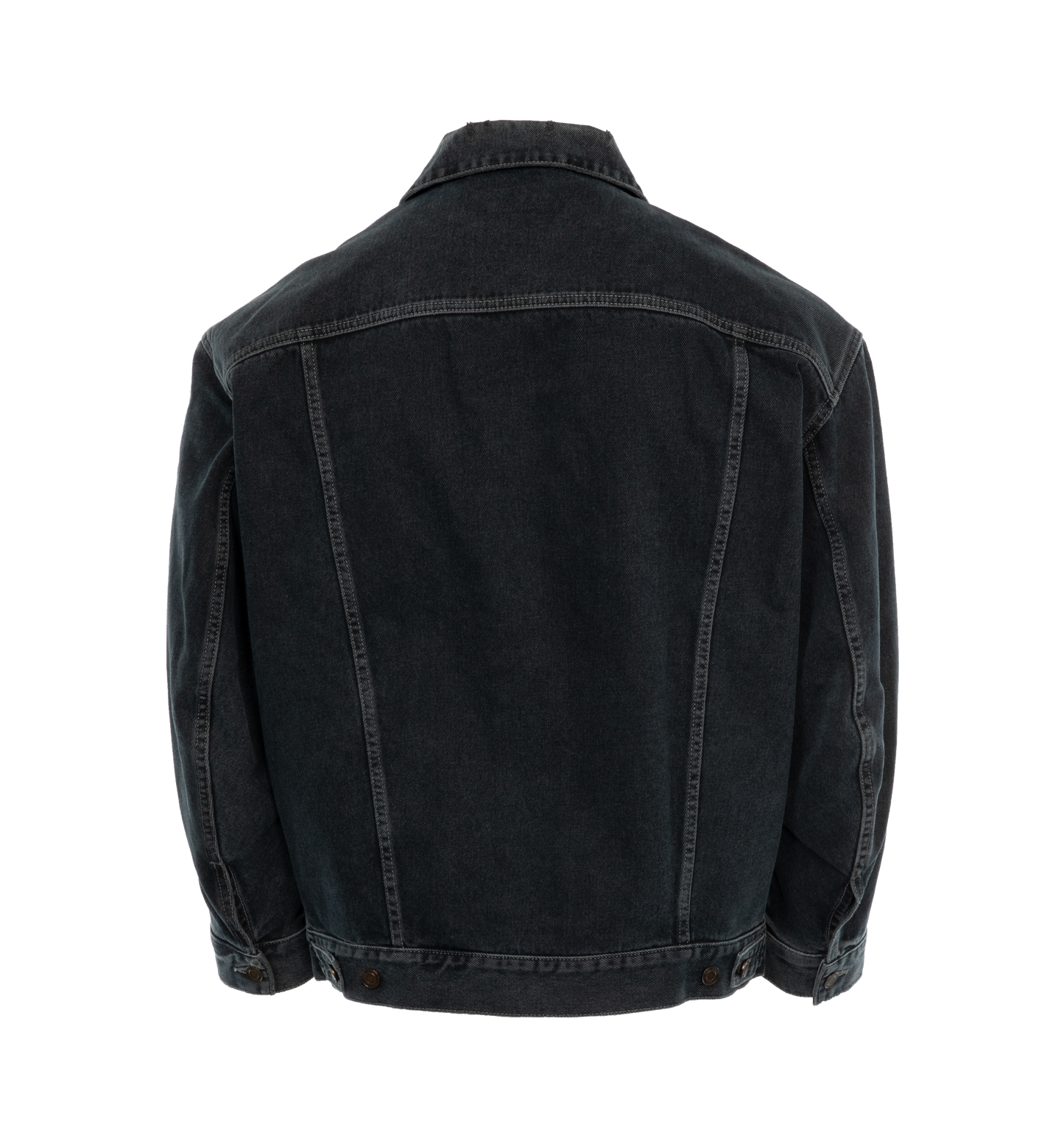 egg shape denim jacket