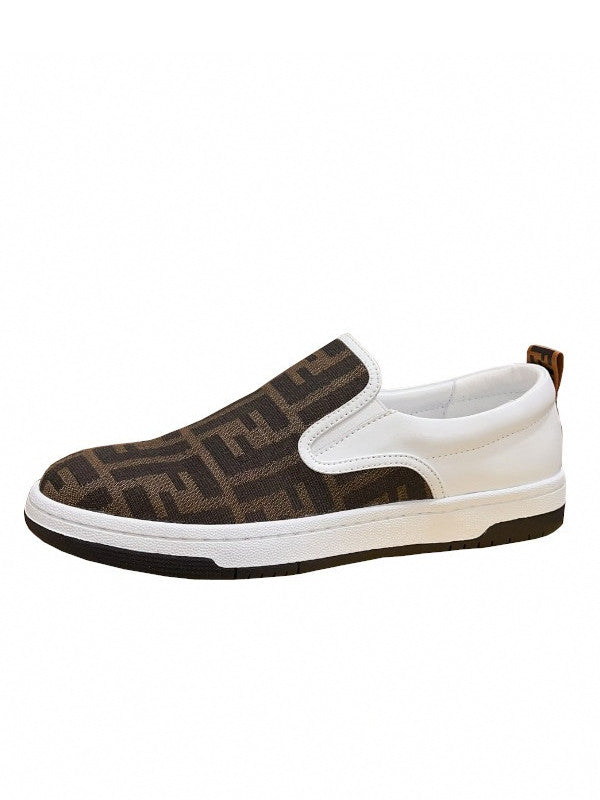 fendi slip-on sneakers