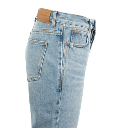 Low Rise Straight Jeans