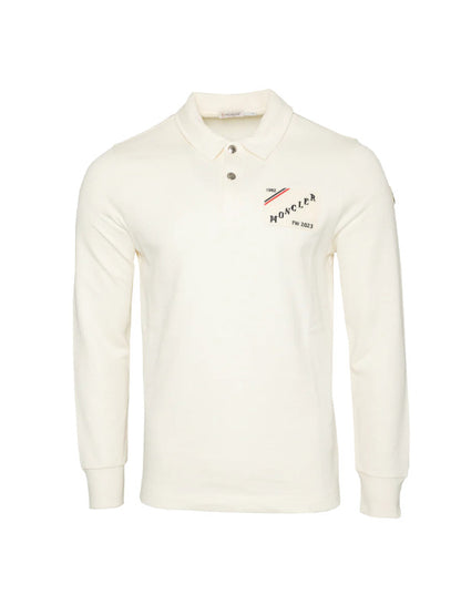 Long-Sleeve Polo Sweatshirt