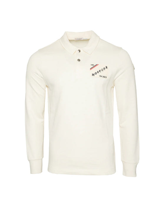 Long-Sleeve Polo Sweatshirt