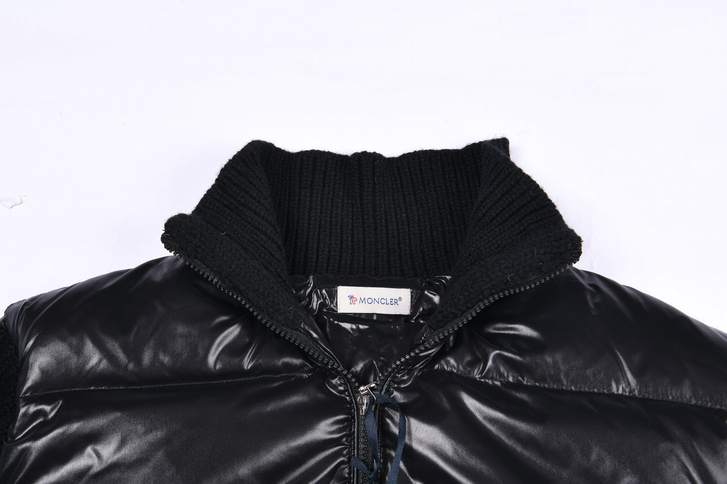 women’s down & knit sleeve jacket