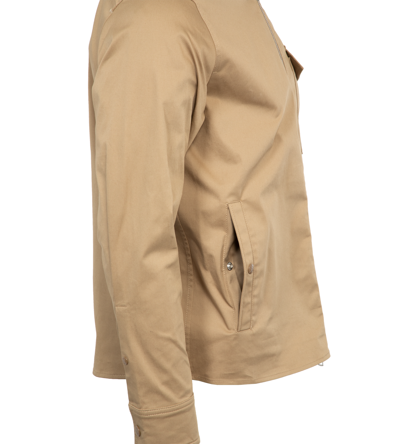 zip up work shirt