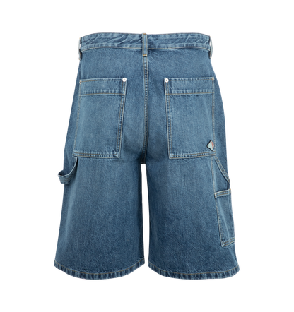 Knee-Length Denim Shorts