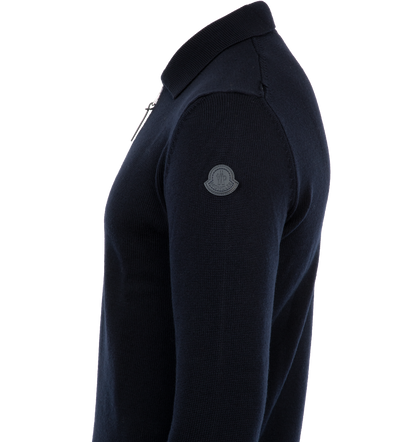 Wool Polo Sweater