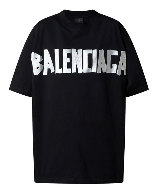 Balenciaga Gothic Logo Back Print T-Shirt