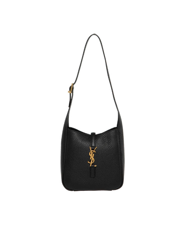 le 5 a 7 grained leather bag