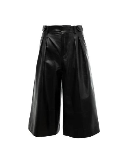 Leather Culotte