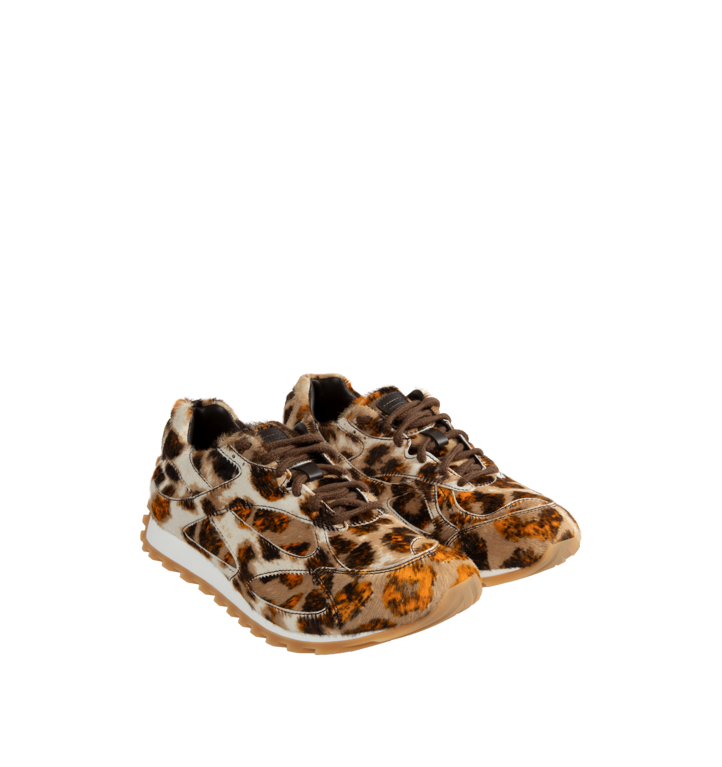 calf hair orbit sneaker