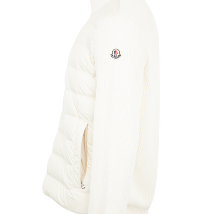 Padded Sip-Up Cardigan