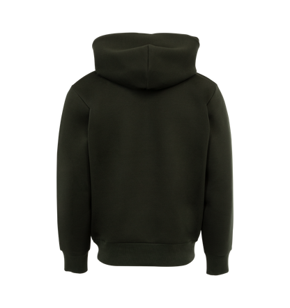 Logo Patch Neoprene Hoodie