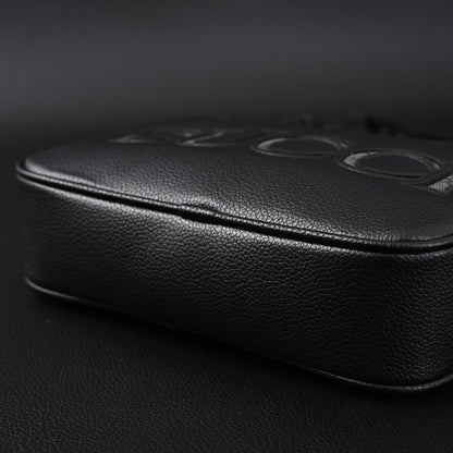 Embossed Leather Crossbody Bag
