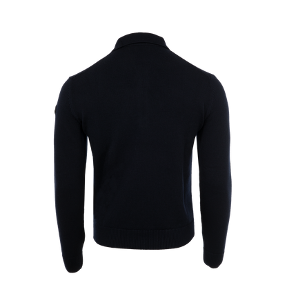 Wool Polo Sweater